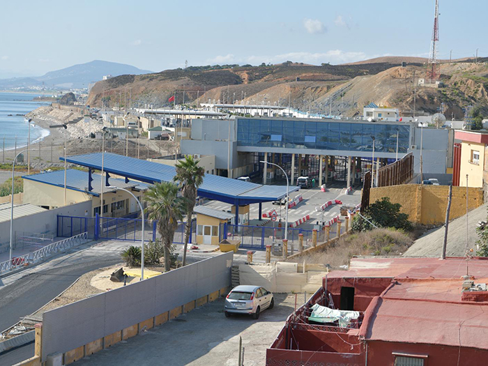 Frontera cerrada. Foto: A.S.