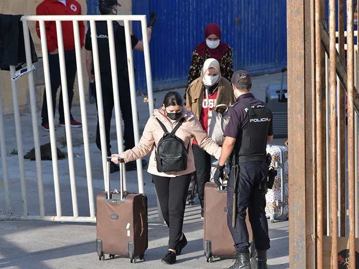 Repatriación de marroquíes. Foto: A.S.