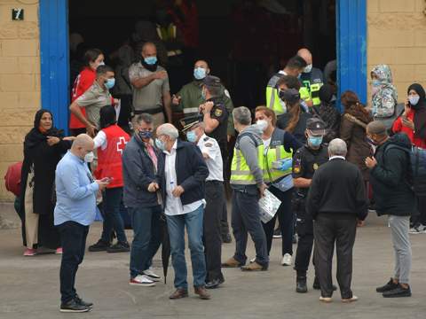 Repatriación de marroquíes. Foto: A.S.