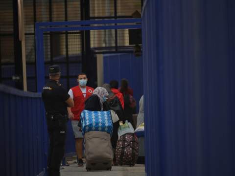 Repatriación de marroquíes. Foto: A.S.