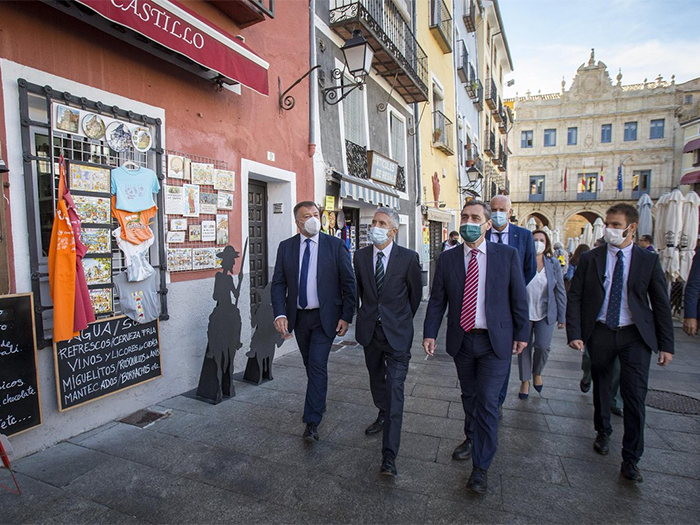 Grande-Marlaska ha participado en Cuenca en el encuentro de directores de centros penitenciarios.