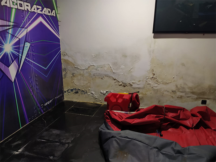 Imagen remitida sobre esta misma problemática por los afectados de Otero.