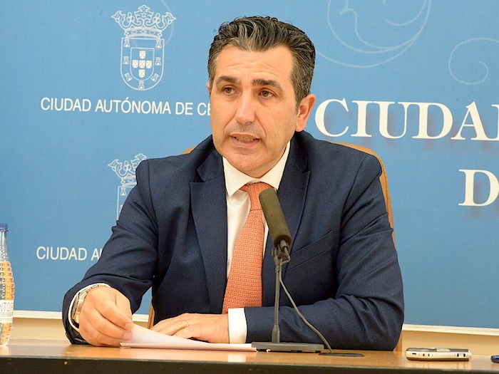 Carlos Rontomé, consejero de Educación y Cultura de la Ciudad Autónoma / Archivo