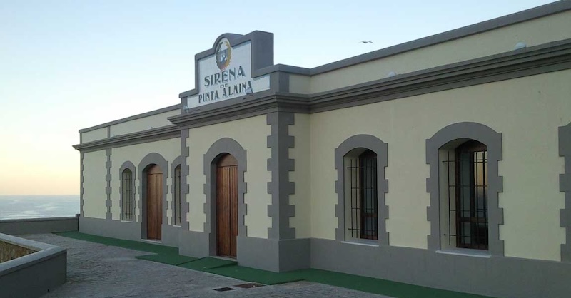 La Sirena al poco de haberse rehabilitado. Hoy deteriorada.
