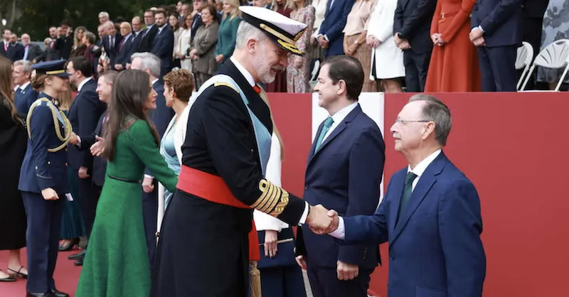Vivas representará a Ceuta en los actos del 12 de Octubre y la recepción de los Reyes en el Palacio Real