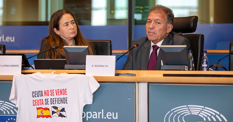 Roviralta lleva la situación de Ceuta al Parlamento Europeo: “Los ceutíes merecen vivir, no sobrevivir”