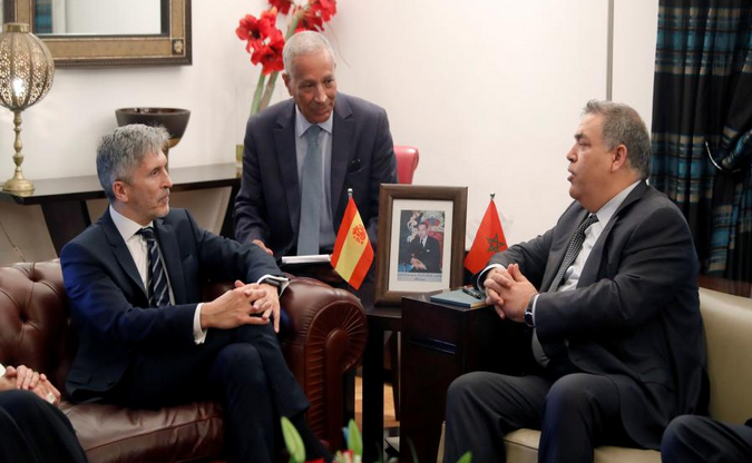 Reunión bilateral hispano-marroquí /  (Ministerio del Interior)