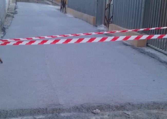 La reforma parcial dotará de un firme adecuado para el tránsito de los carros