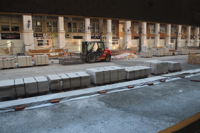 Las obras de Gran Vía, la que más crítica suscita entre la oposición