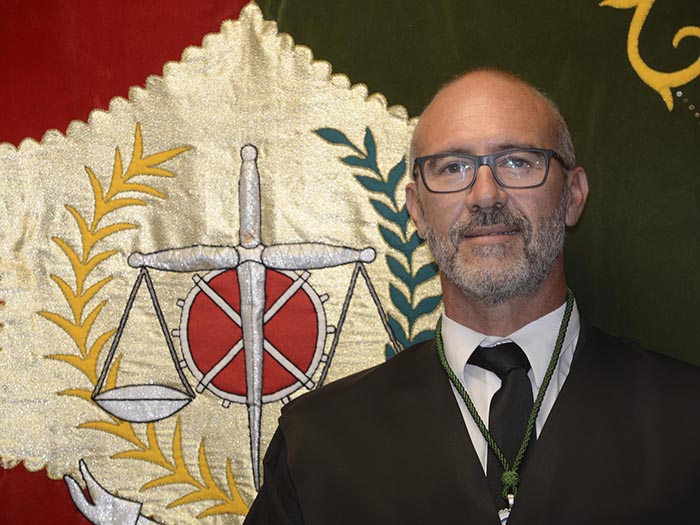 Delegado en Ceuta del Colegio Oficial de Graduados Sociales Francisco Javier Casas Sánchez.