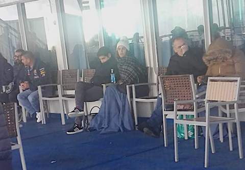 Los pasajeros estaban tranquilos, todo controlado / Cedida