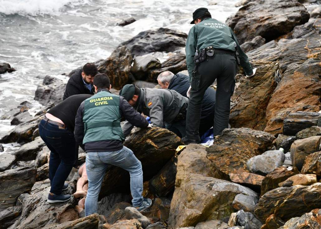 La Guardia Civil se ha hecho cargo de las investigaciones tras el hallazgo / Foto A.S.