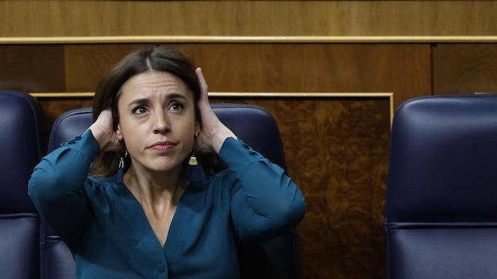 La ministra de Igualdad, Irene Montero (Podemos)